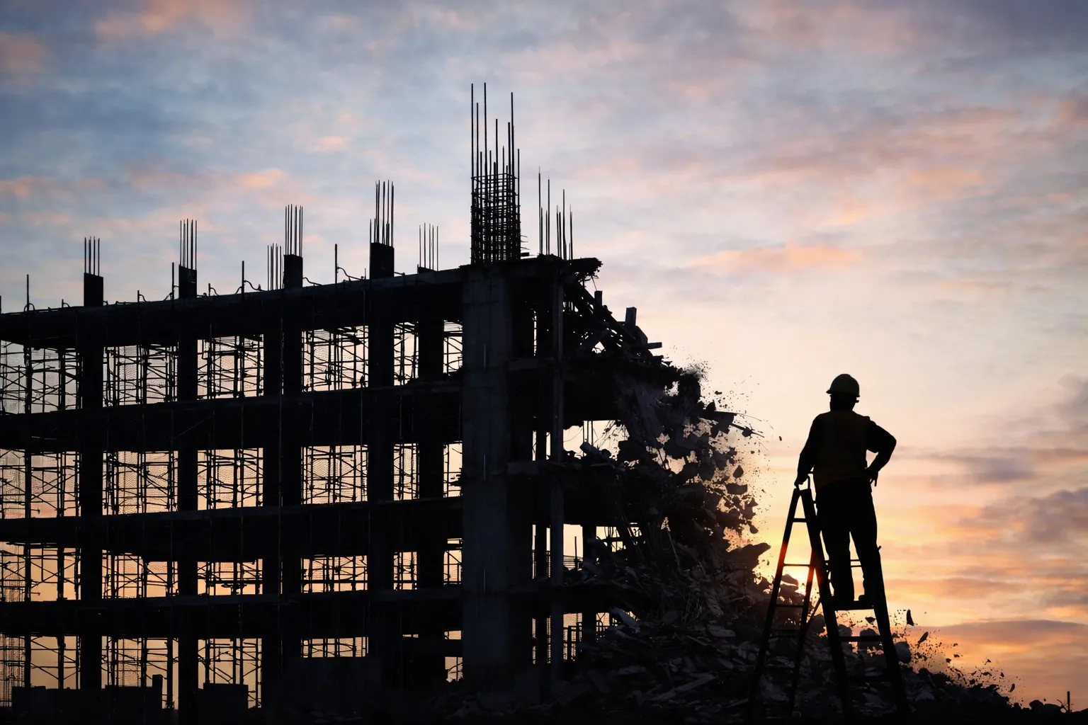 Sicurezza sul lavoro e prevenzione degli infortuni in cantiere: organizzazione delle attività e gestione del rischio operativo.
